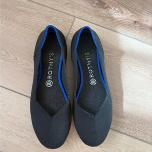 Rothy's Black Flats 8.5